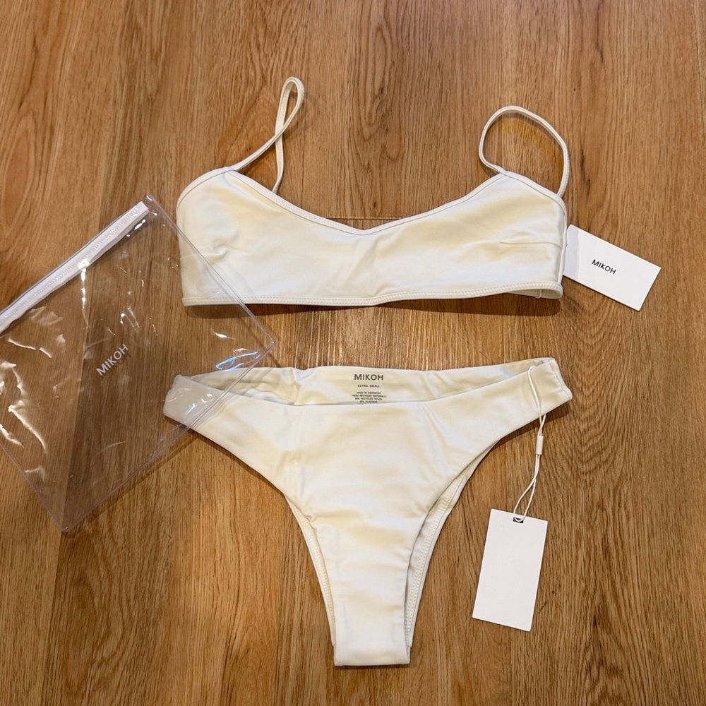 Mikoh Cream Bikini Set
